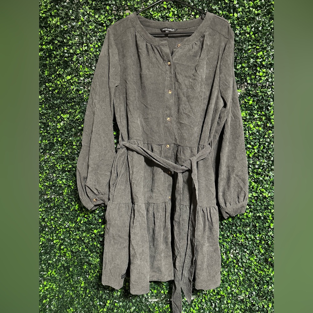Simply Southern Charcoal Knit Fabric